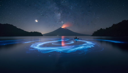 Beautiful Sea and Ocean Landscape in Natural Environment