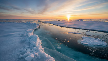 Beautiful Sea and Ocean Landscape in Natural Environment