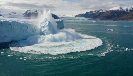 Beautiful Sea and Ocean Landscape in Natural Environment