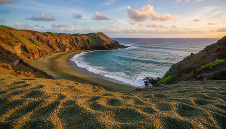 Beautiful Sea and Ocean Landscape in Natural Environment