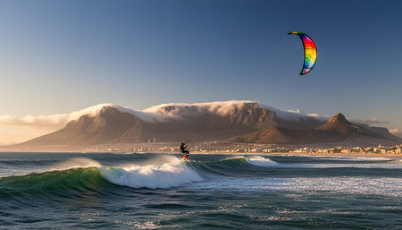 Beautiful Sea and Ocean Landscape in Natural Environment