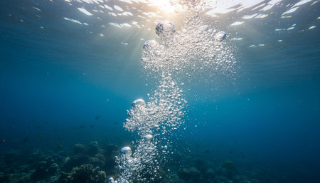 Beautiful Sea and Ocean Landscape in Natural Environment