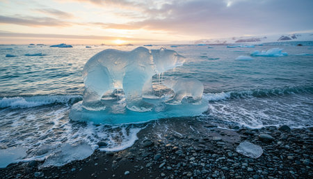 Beautiful Sea and Ocean Landscape in Natural Environment