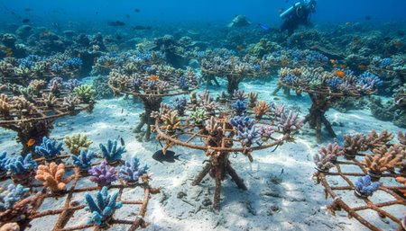 Beautiful Sea and Ocean Landscape in Natural Environment