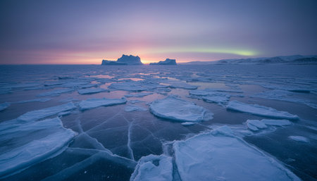 Beautiful Sea and Ocean Landscape in Natural Environment