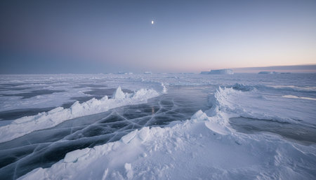 Beautiful Sea and Ocean Landscape in Natural Environment