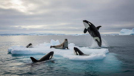 Beautiful Sea and Ocean Landscape in Natural Environment