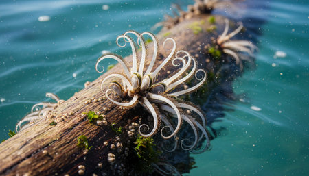 Beautiful Sea and Ocean Landscape in Natural Environment