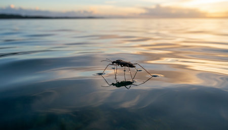 Beautiful Sea and Ocean Landscape in Natural Environment