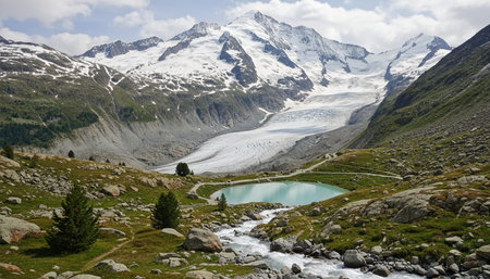 Outdoor Mountain Landscape Photography