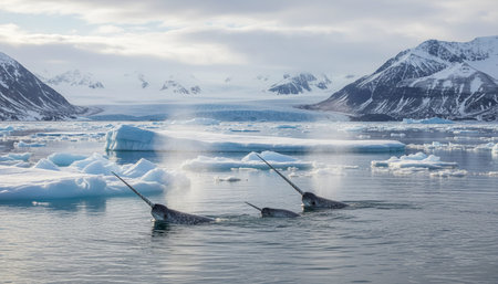 Beautiful Sea and Ocean Landscape in Natural Environment