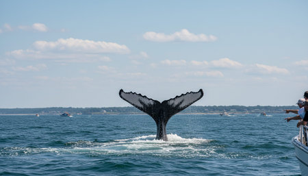 Beautiful Sea and Ocean Landscape in Natural Environment
