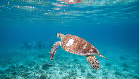 Beautiful Sea and Ocean Landscape in Natural Environment