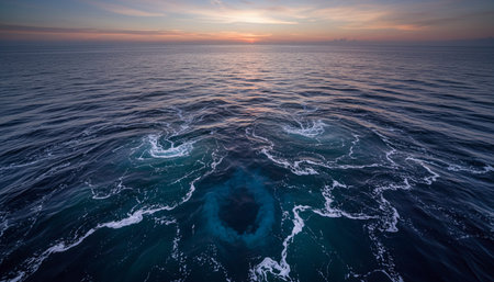 Beautiful Sea and Ocean Landscape in Natural Environment