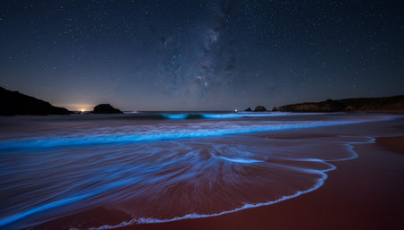 Beautiful Sea and Ocean Landscape in Natural Environment