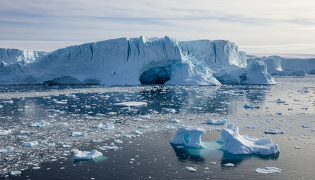 Beautiful Sea and Ocean Landscape in Natural Environment