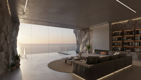 Living Room Interior Home Decor Background