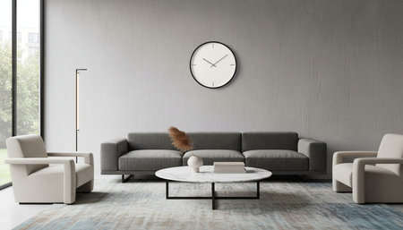 Living Room Interior Home Decor Background