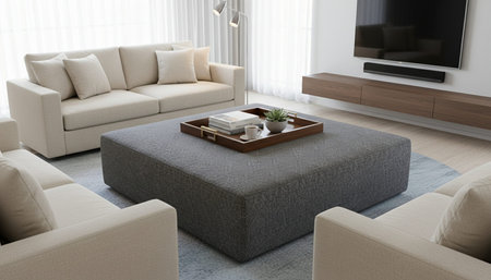 Living Room Interior Home Decor Background