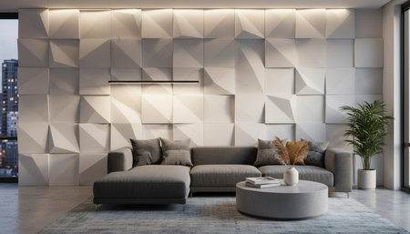 Living Room Interior Home Decor Background