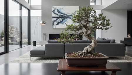 Living Room Interior Home Decor Background