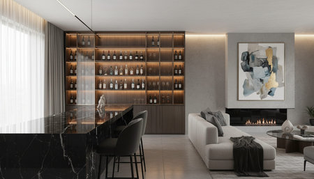 Living Room Interior Home Decor Background