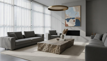 Living Room Interior Home Decor Background