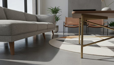 Living Room Interior Home Decor Background