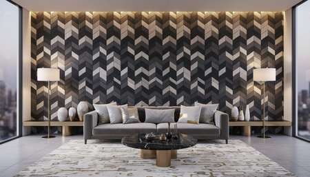 Living Room Interior Home Decor Background