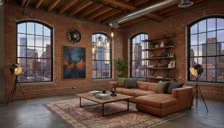 Living Room Interior Home Decor Background