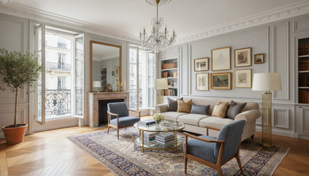 Living Room Interior Home Decor Background