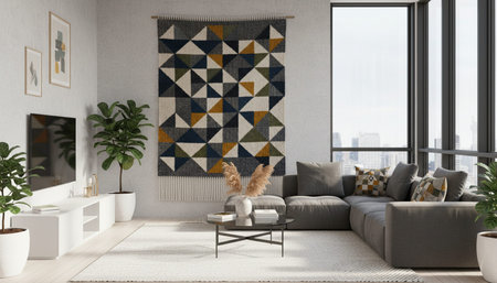 Living Room Interior Home Decor Background