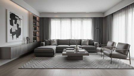 Living Room Interior Home Decor Background