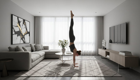 Living Room Interior Home Decor Background