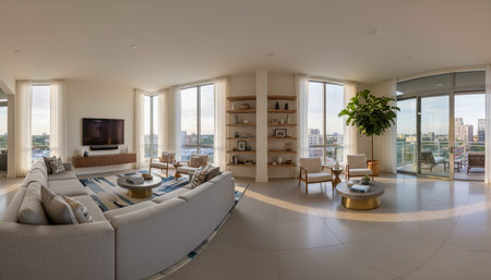 Living Room Interior Home Decor Background