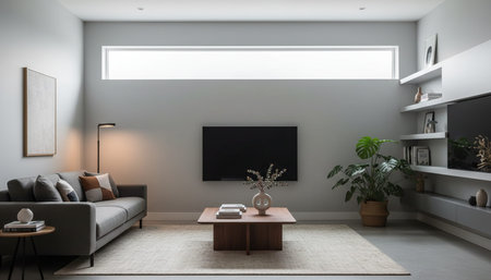 Living Room Interior Home Decor Background