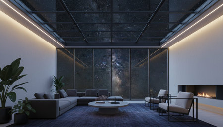 Indoor Living Room Home Decor Background