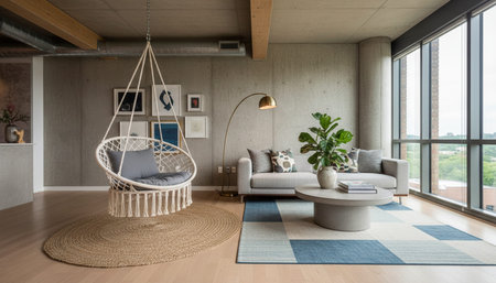 Indoor Living Room Home Decor Background