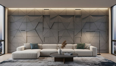 Indoor Living Room Home Decor Background