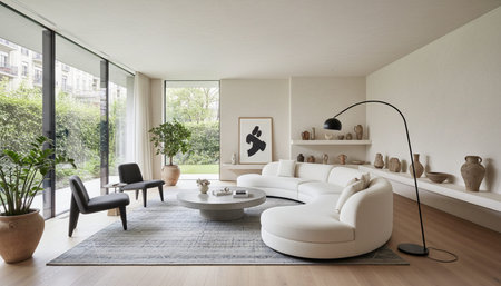 Indoor Living Room Home Decor Background
