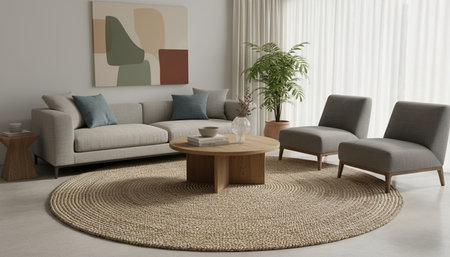 Indoor Living Room Home Decor Background