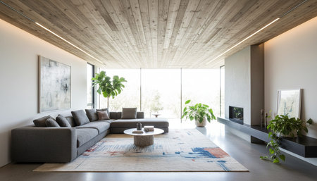 Indoor Living Room Home Decor Background