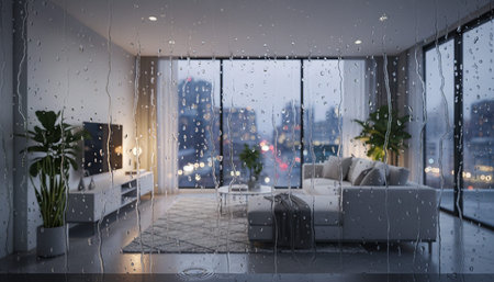 Indoor Living Room Home Decor Background