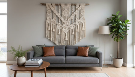 Indoor Living Room Home Decor Background