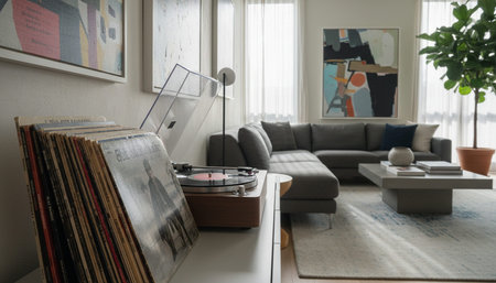 Indoor Living Room Home Decor Background