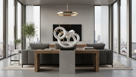 Indoor Living Room Home Decor Background
