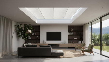 Indoor Living Room Home Decor Background