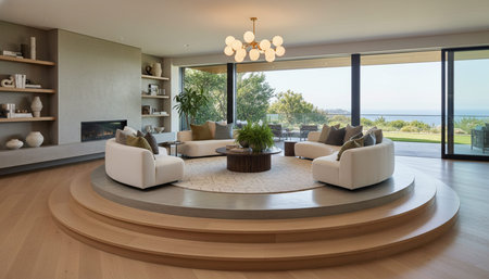 Indoor Living Room Home Decor Background