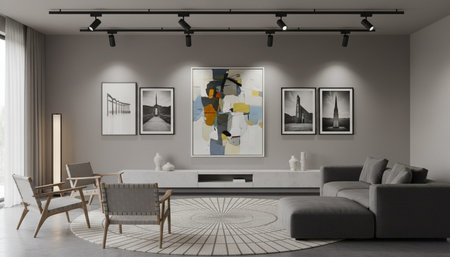 Indoor Living Room Home Decor Background