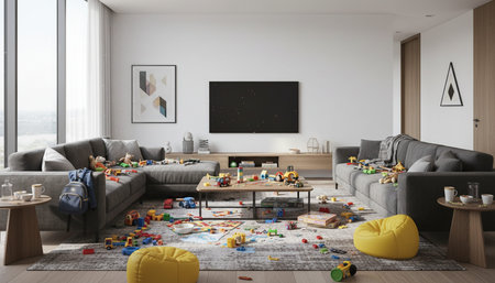 Indoor Living Room Home Decor Background